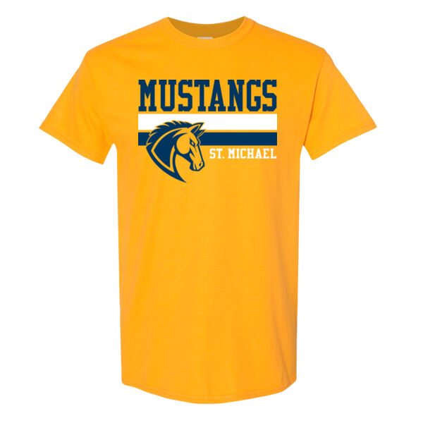 Mustangs Gildan Unisex Printed T-Shirt Thumbnail