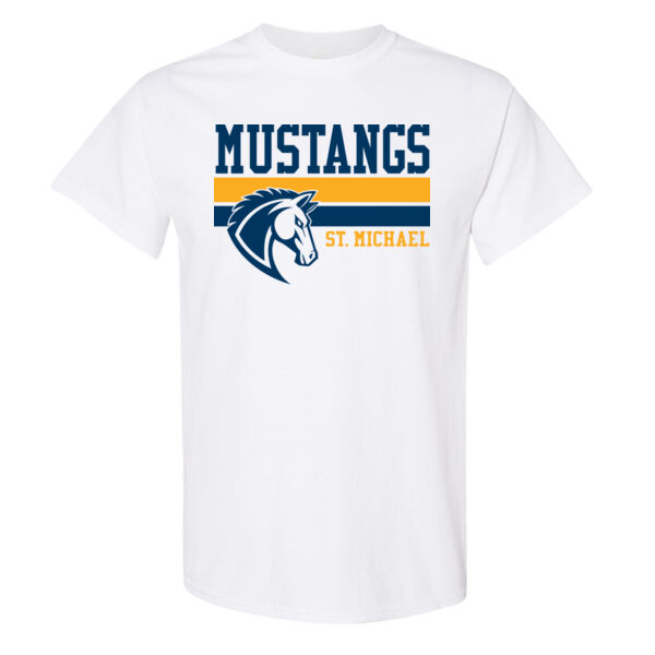 Mustangs Gildan Unisex Printed T-Shirt Thumbnail