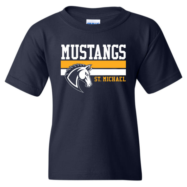 Mustangs Gildan Youth Printed T-Shirt Thumbnail